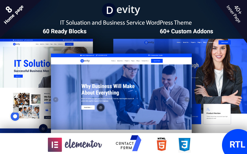 Devity WordPress Theme 118995