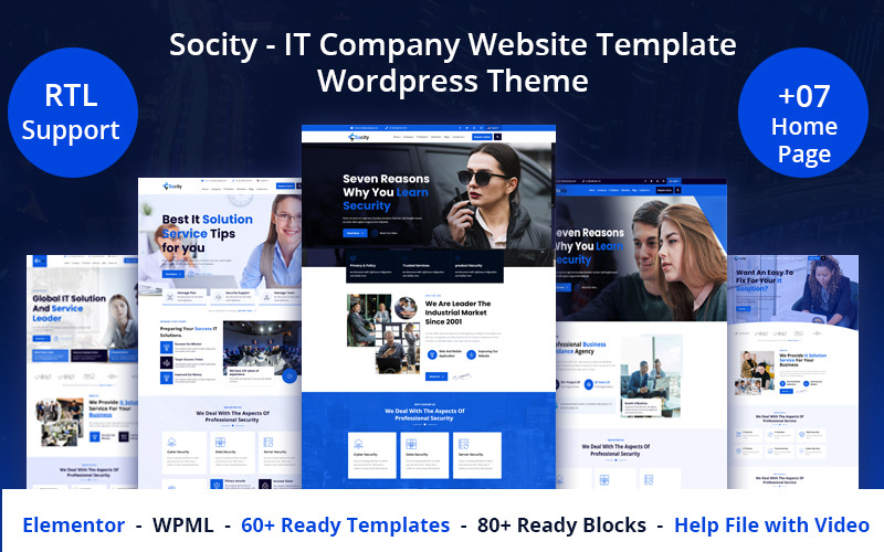 Socity WordPress Theme 126439