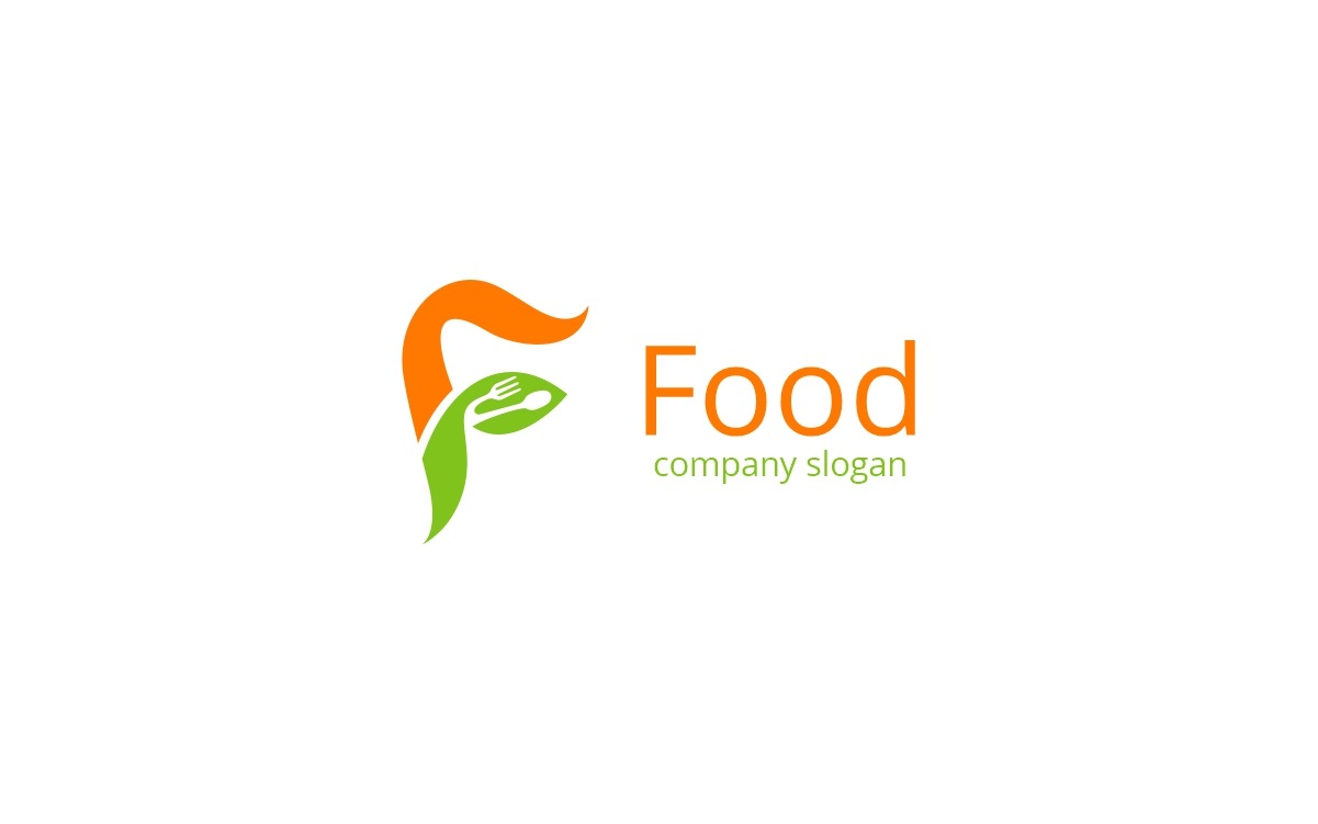 Letter F Food Logo Template #143180 - TemplateMonster