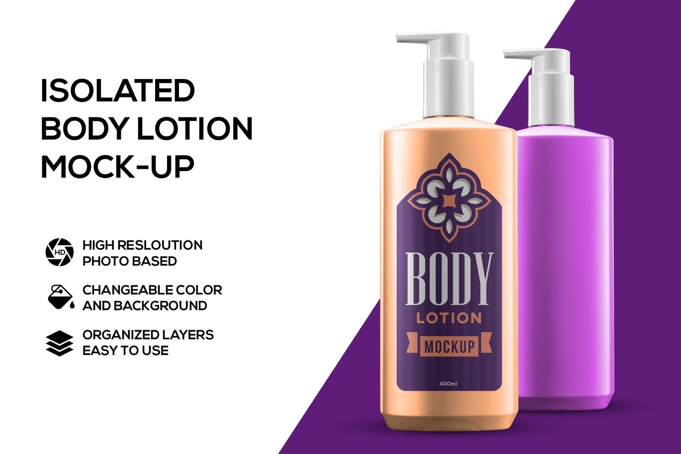 Body Lotion product mockup 156153 TemplateMonster