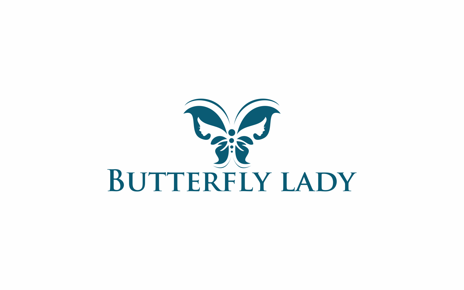 Butterfly Face Logo Template 160782 TemplateMonster