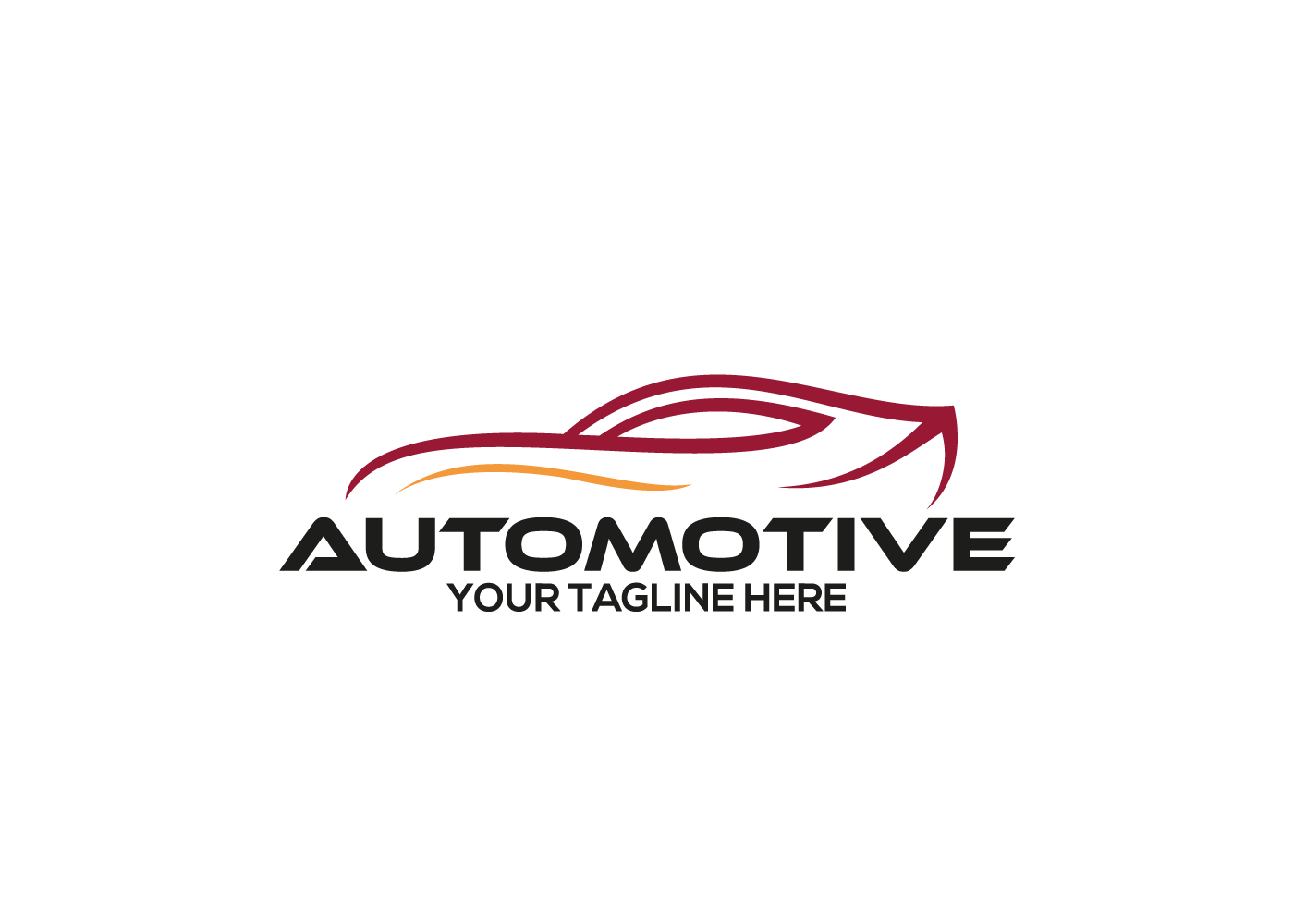 Red Automotive Logo Template #172217 - TemplateMonster