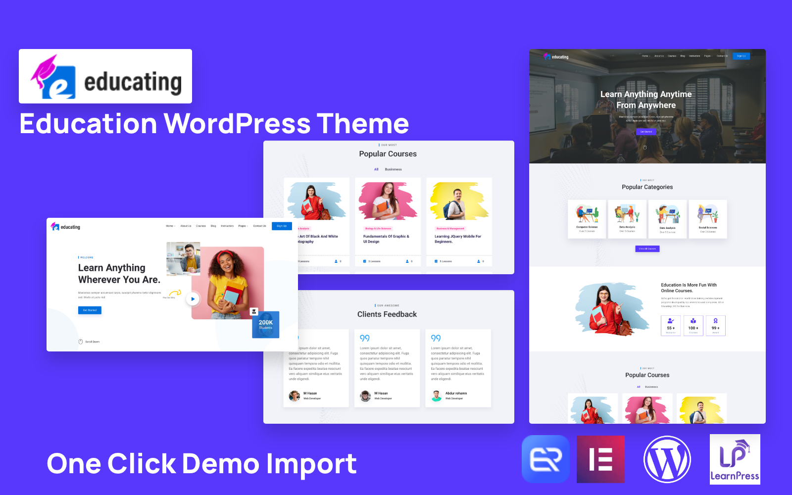 Educating – Education WordPress Theme 173899