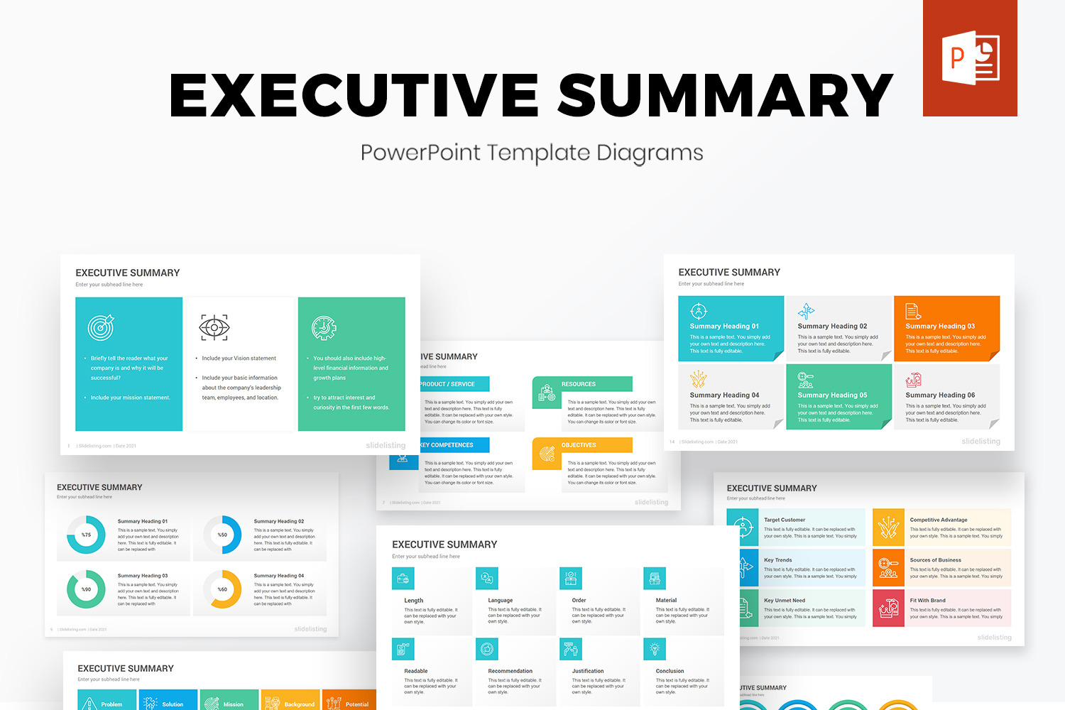 Executive summary в презентации примеры