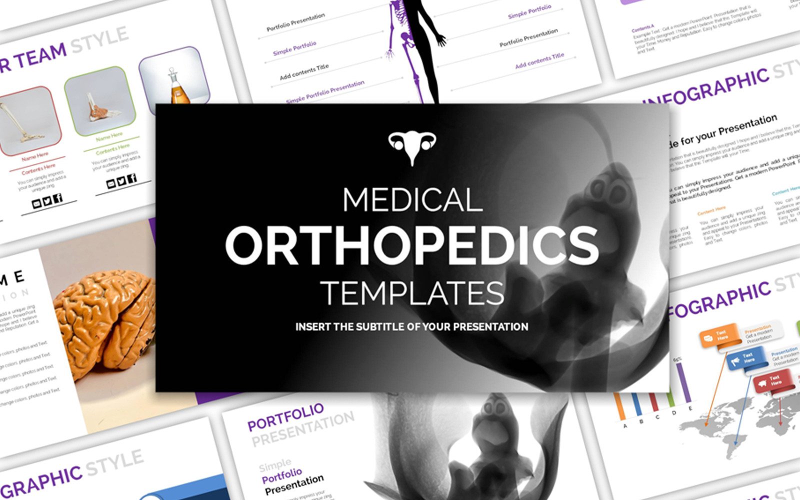 Medical Orthopedic PowerPoint Presentation - TemplateMonster