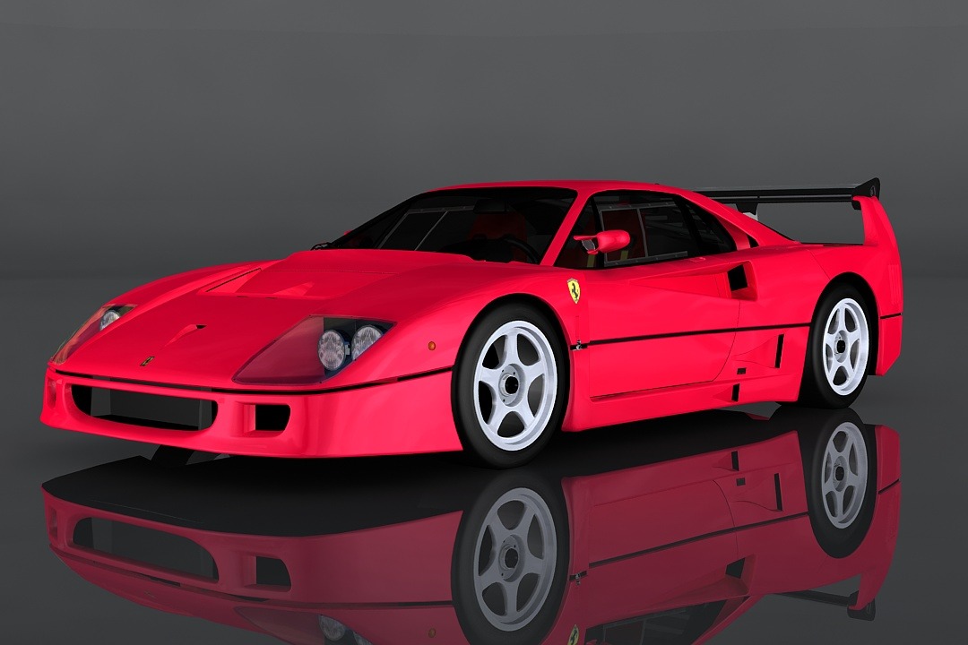 Ferrari f40 3d model