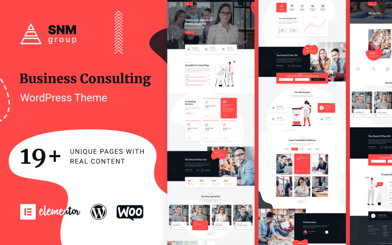SNMGroup WordPress Theme 180959