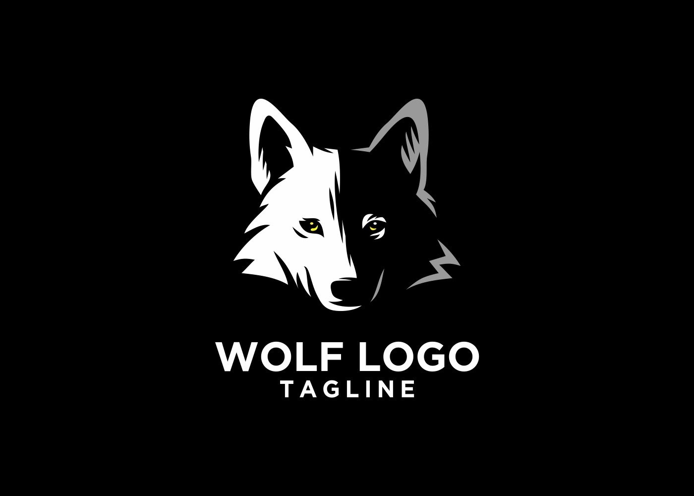 Wolf Logo - Wolf Head - Wolf Logo Template - TemplateMonster