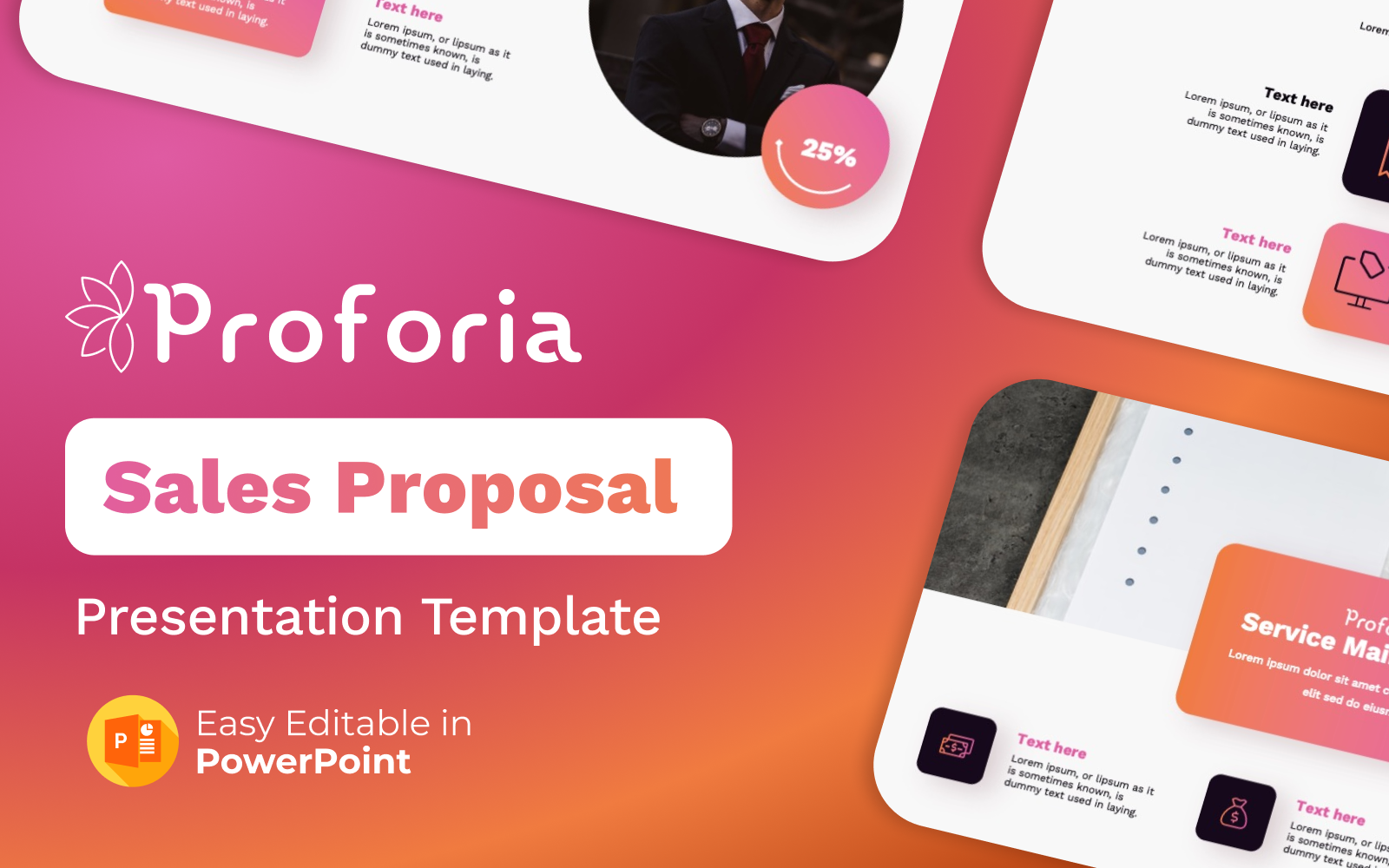 Proforia - Modello di presentazione PowerPoint per proposta di vendita