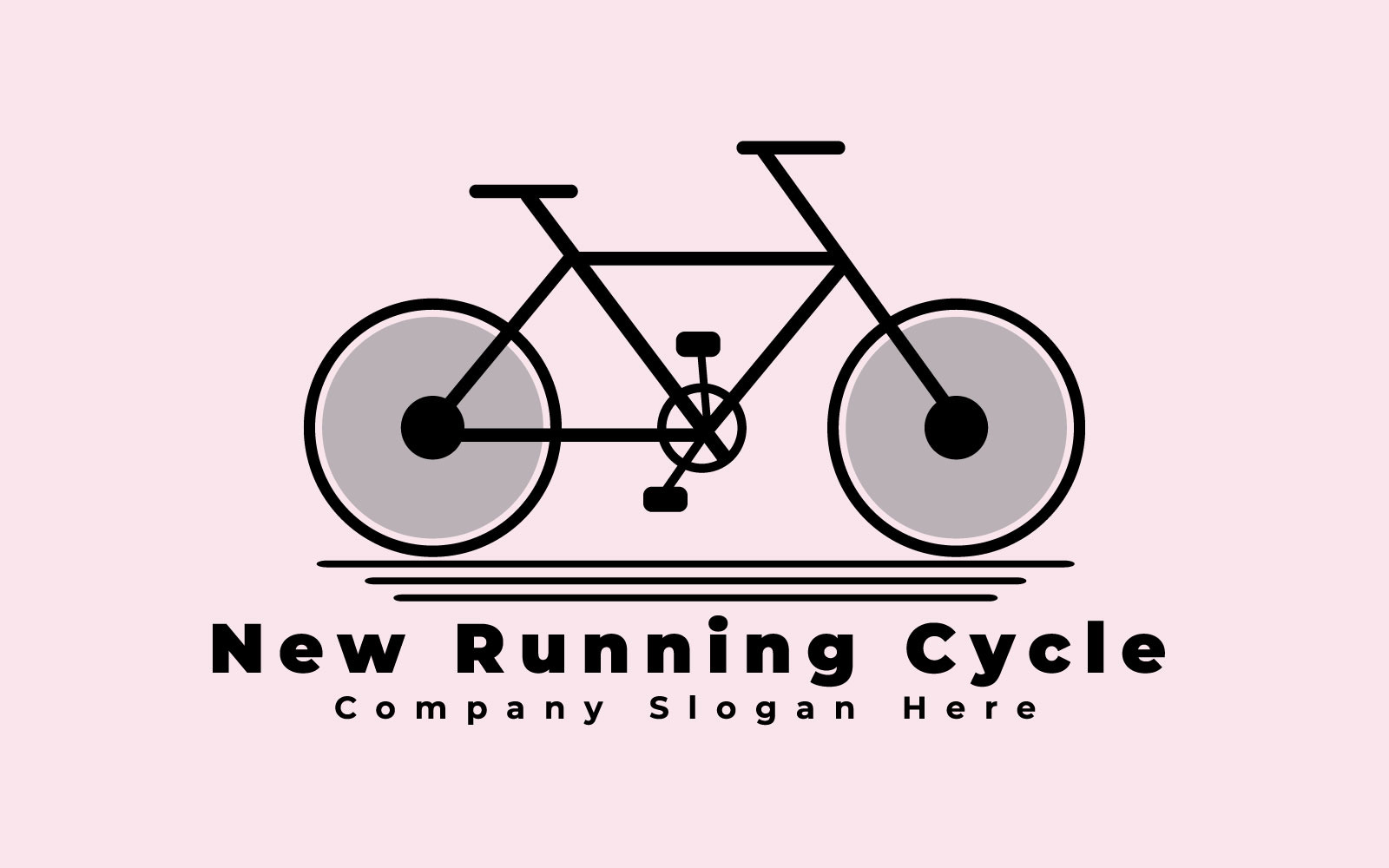 New Running Cycle Logo Template #186201 - TemplateMonster
