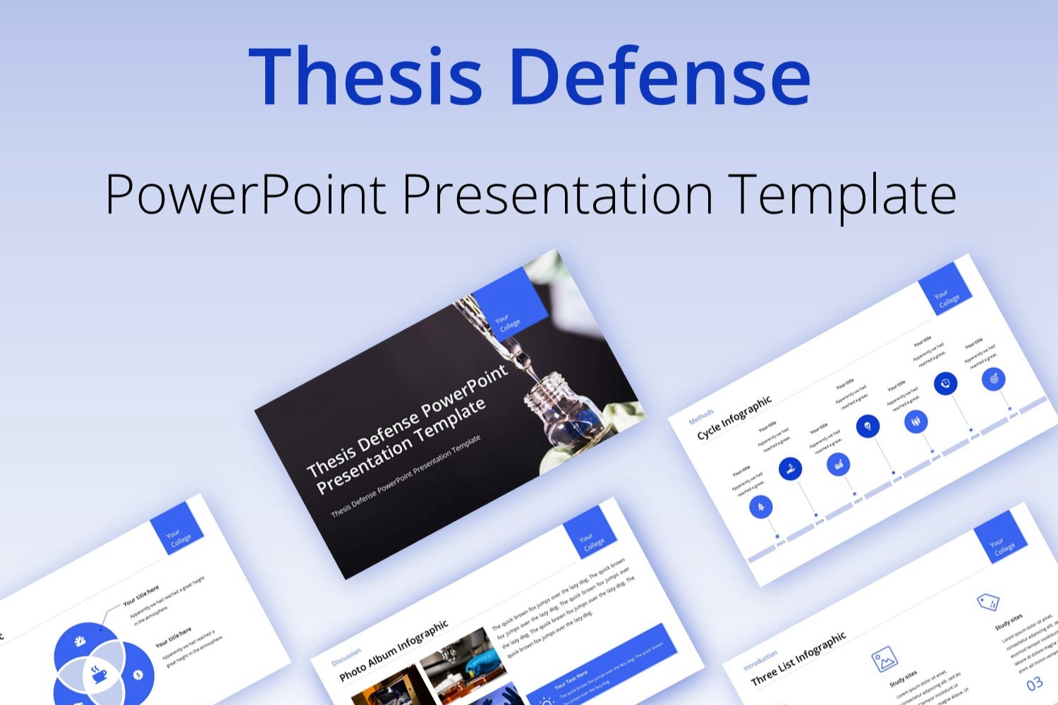 Powerpoint Templates For Thesis Defense