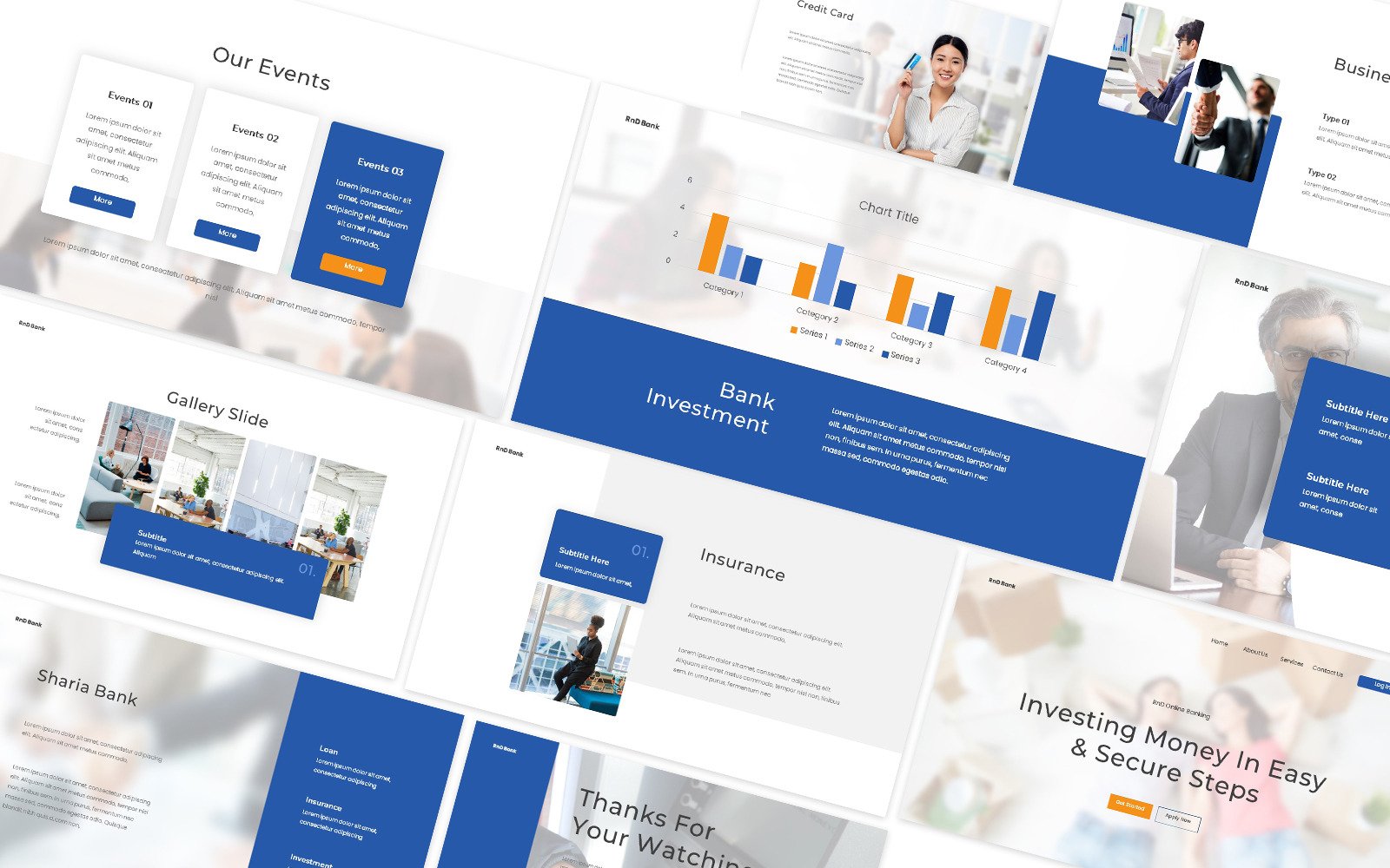 Bank Finance Powerpoint Template #191328 - TemplateMonster