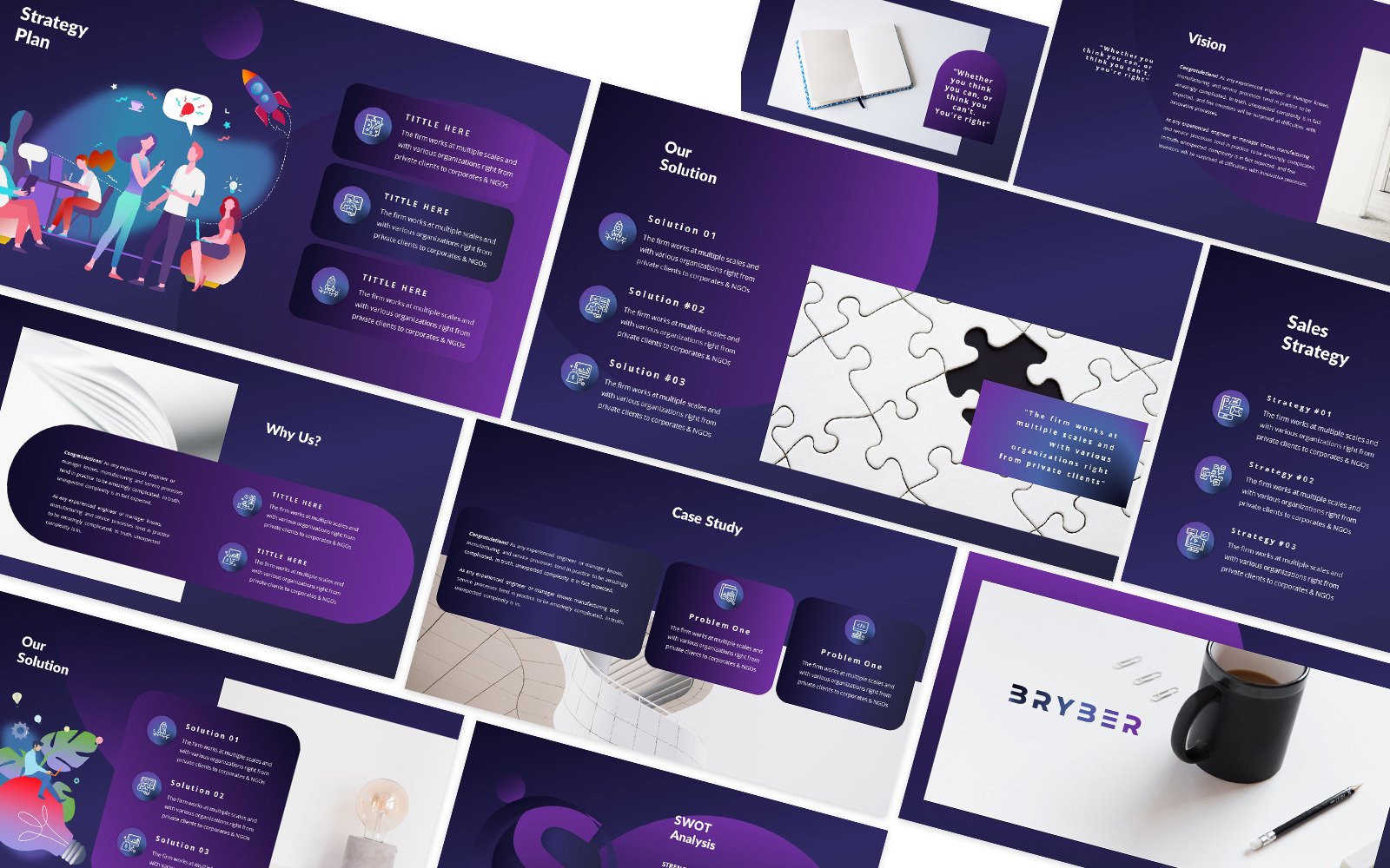 Bryber Powerpoint Template #191311 - TemplateMonster