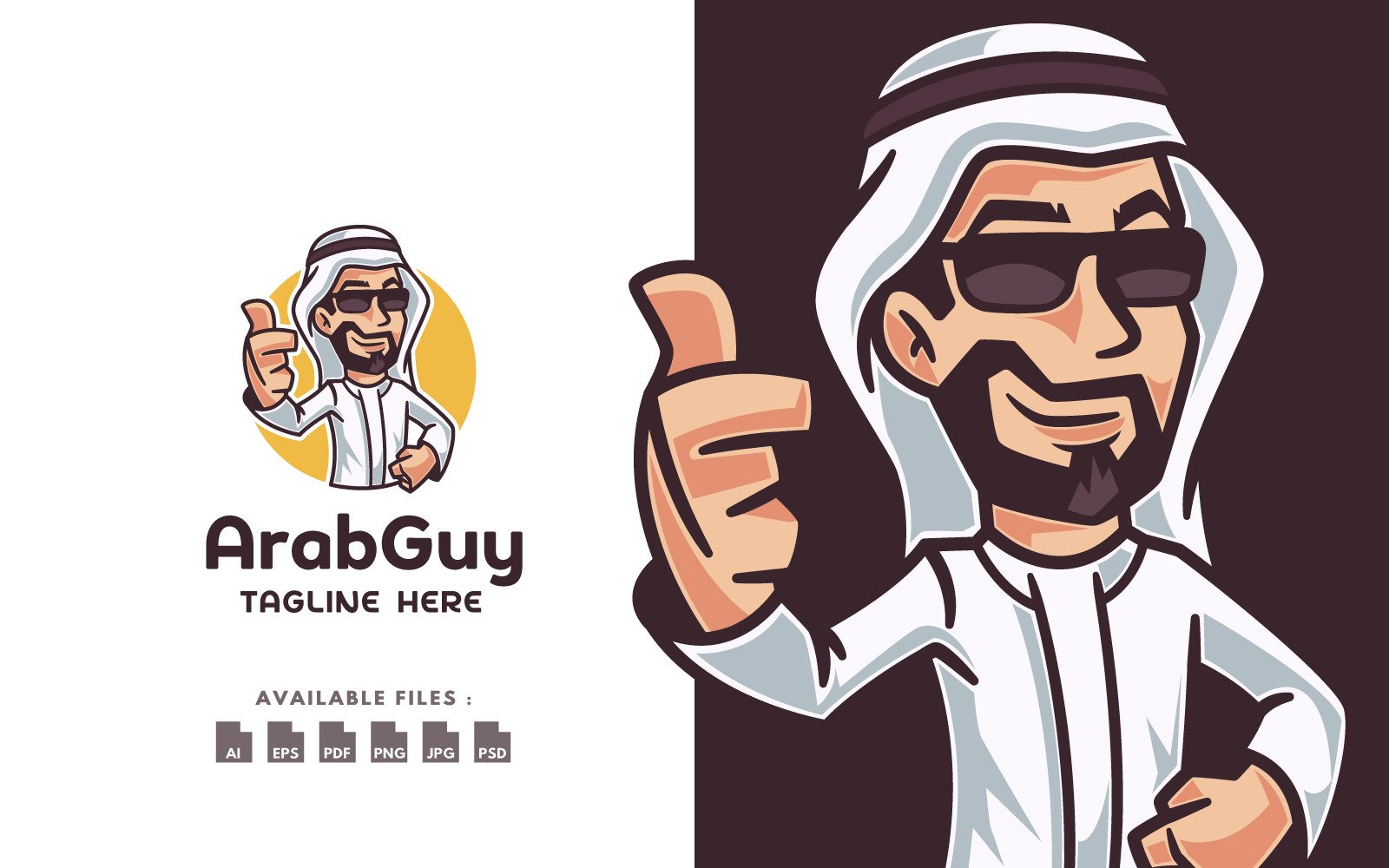 friendly-arab-guy-character-logo-template-templatemonster