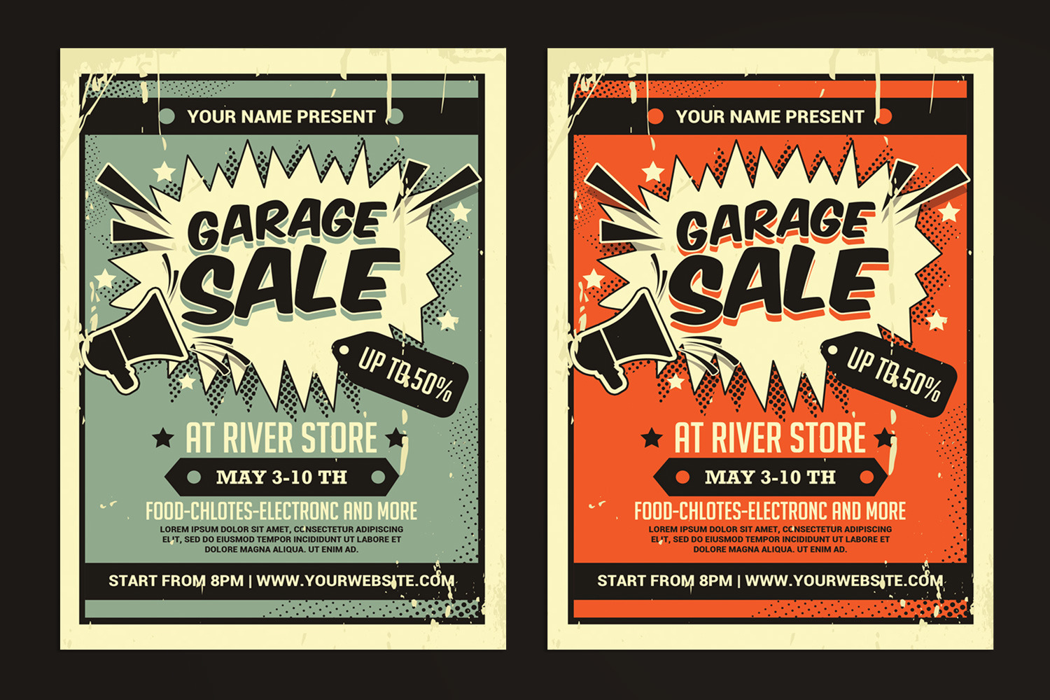 free garage sale flyer template microsoft word