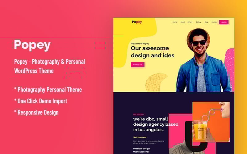 Popey WordPress Theme 193154
