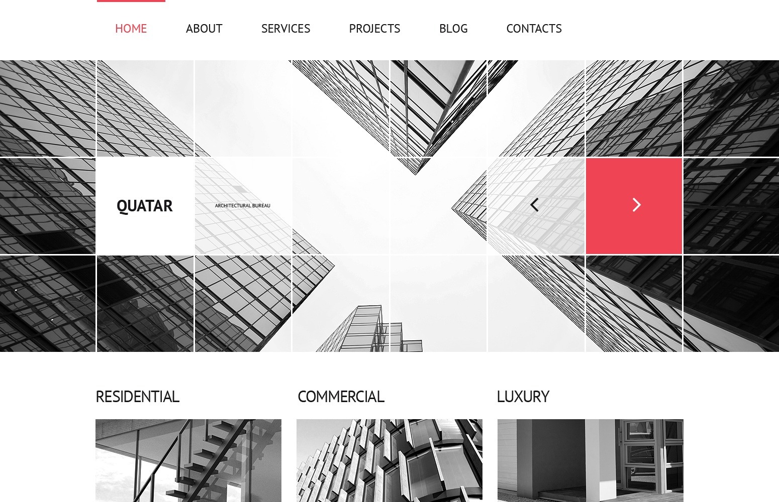 Free Architecture Services WordPress Theme - TemplateMonster