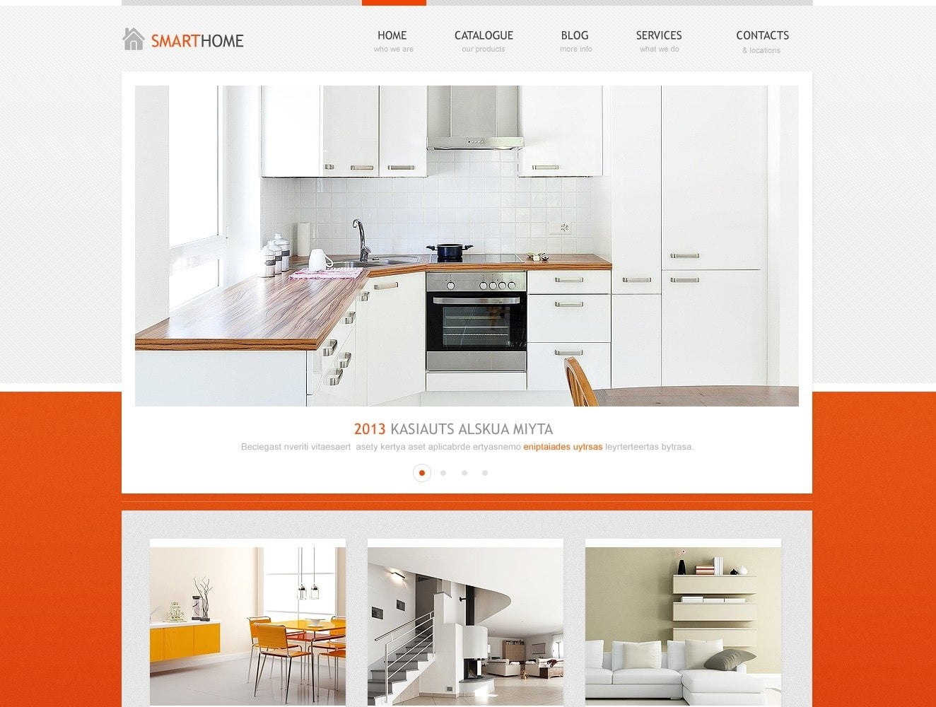 Free Elegant Interior WordPress Theme & Website Template