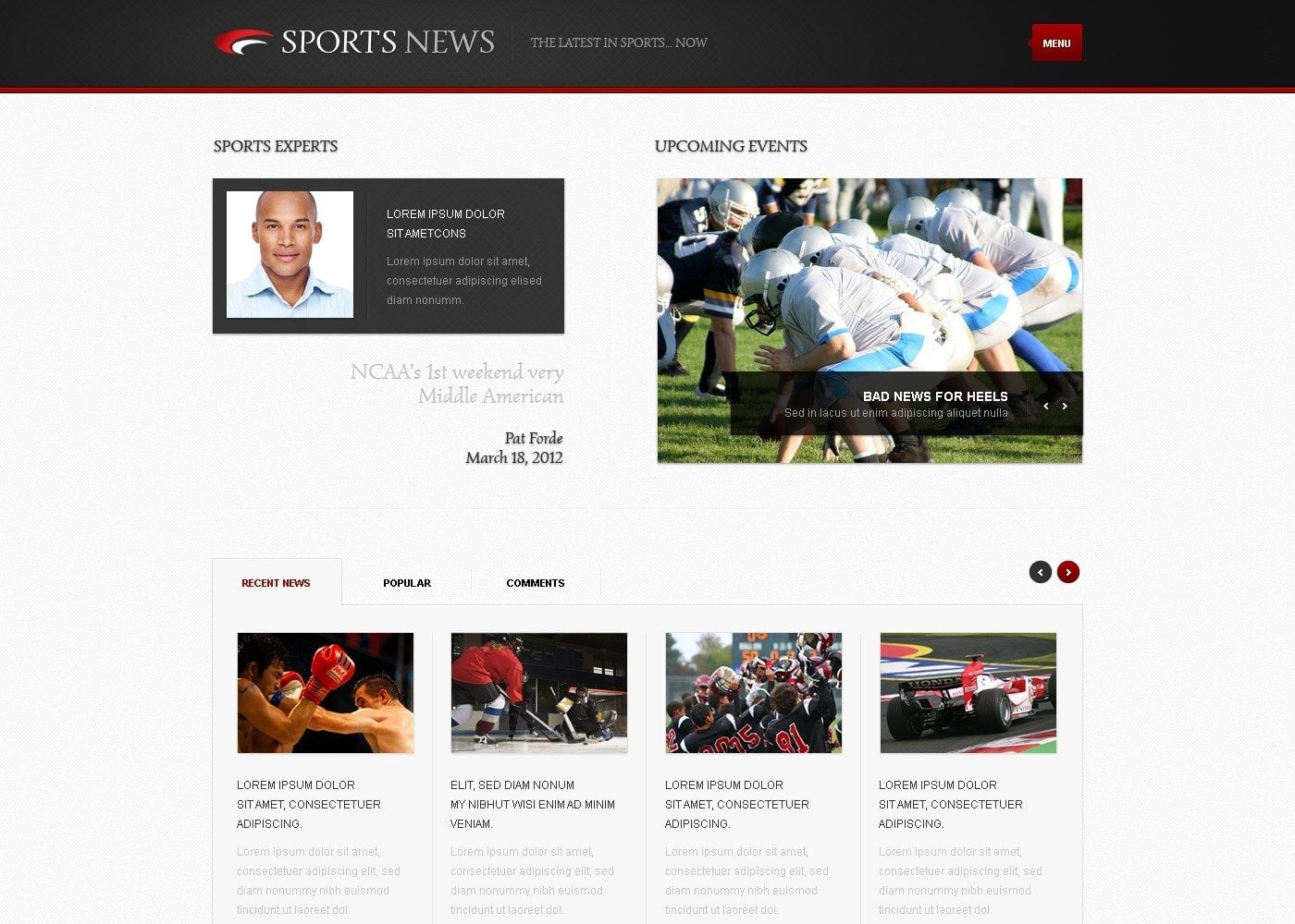 Image 7 for Sports Breaking News Template Package