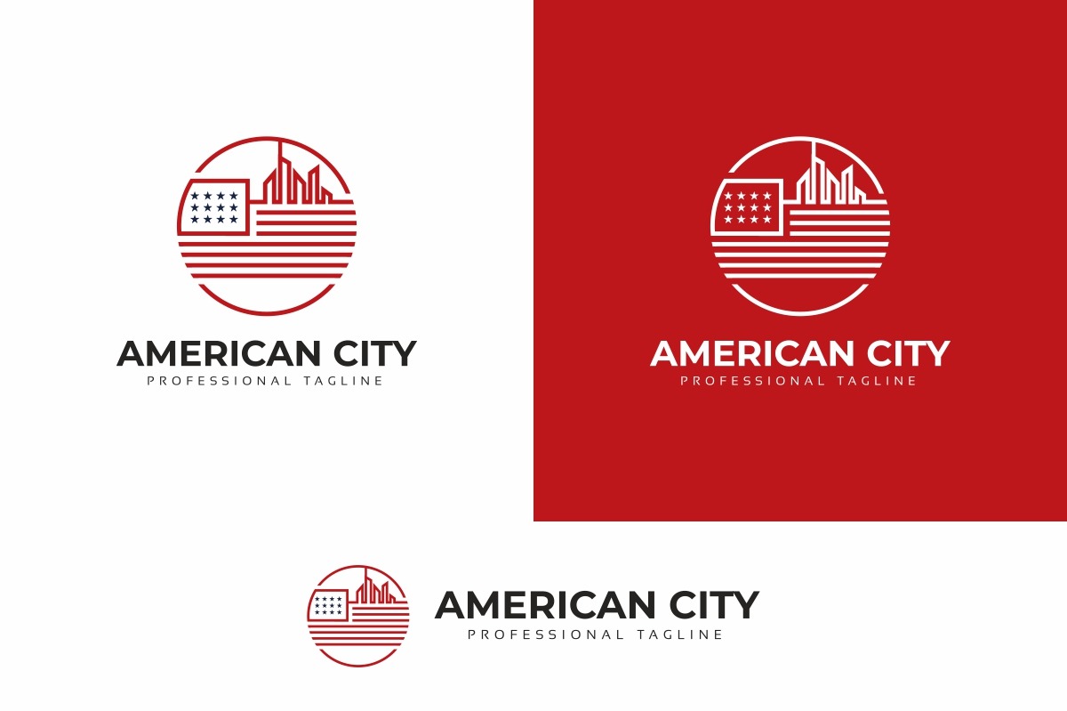 American City Logo Template 202570 TemplateMonster