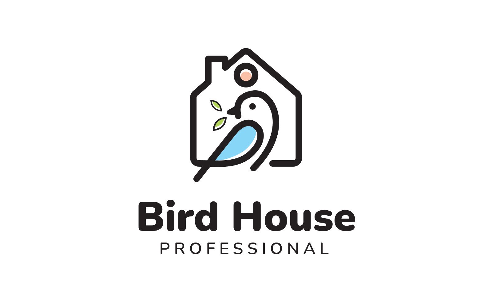 Canary - Bird House Logo Template #212972 - TemplateMonster