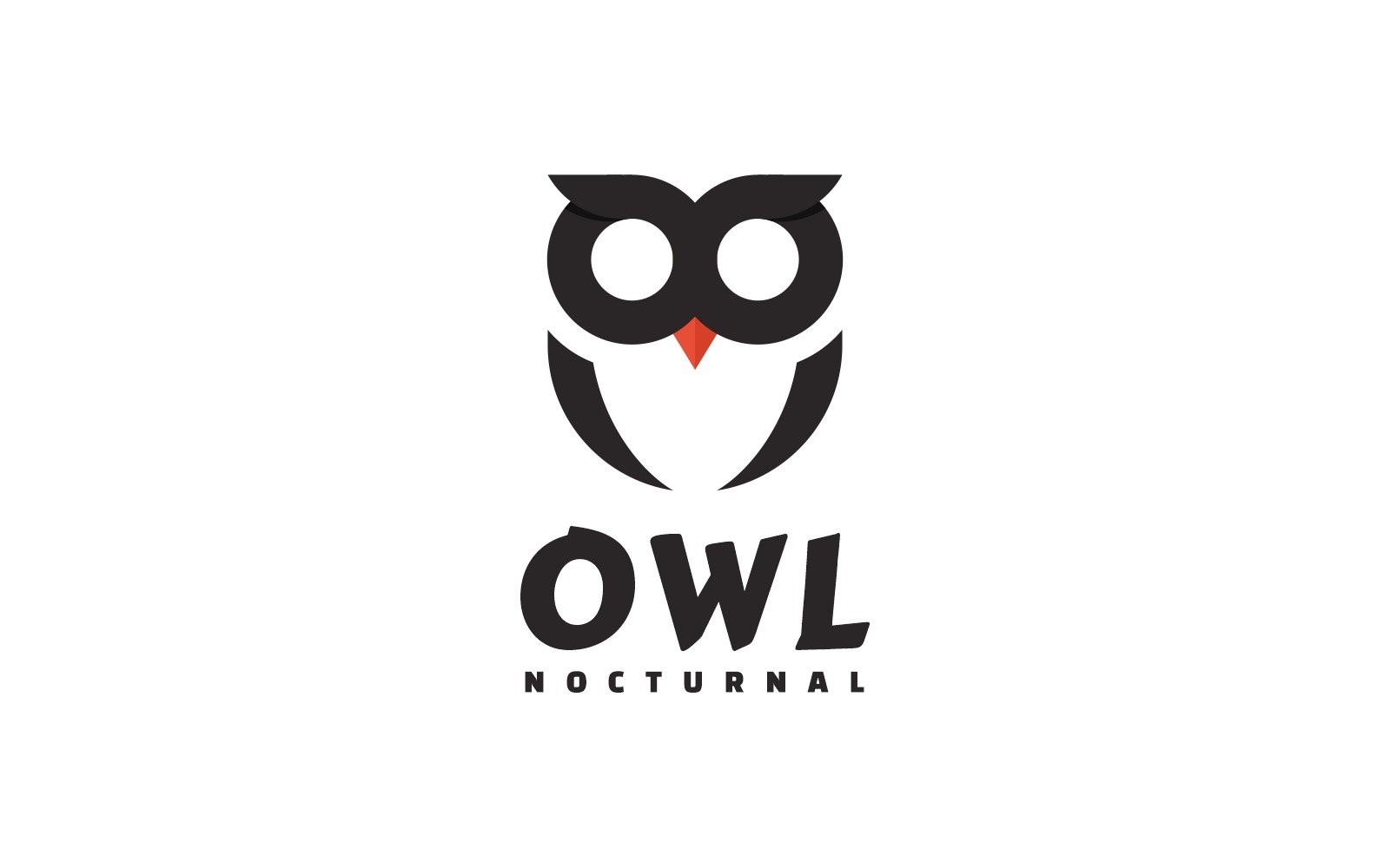 Owl Silhouette Logo Style #213673 - TemplateMonster