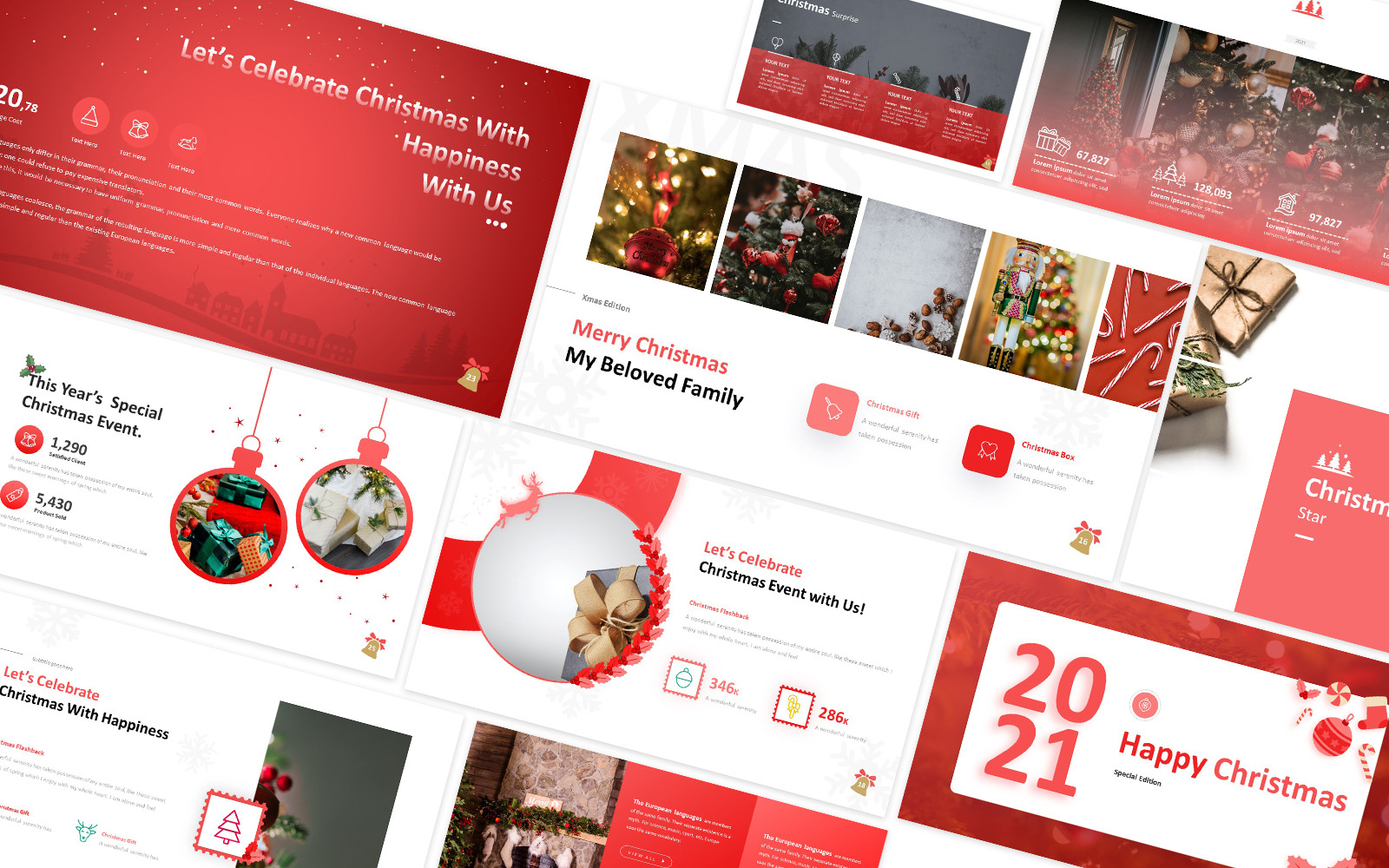 Christmas Powerpoint Template 219001 TemplateMonster