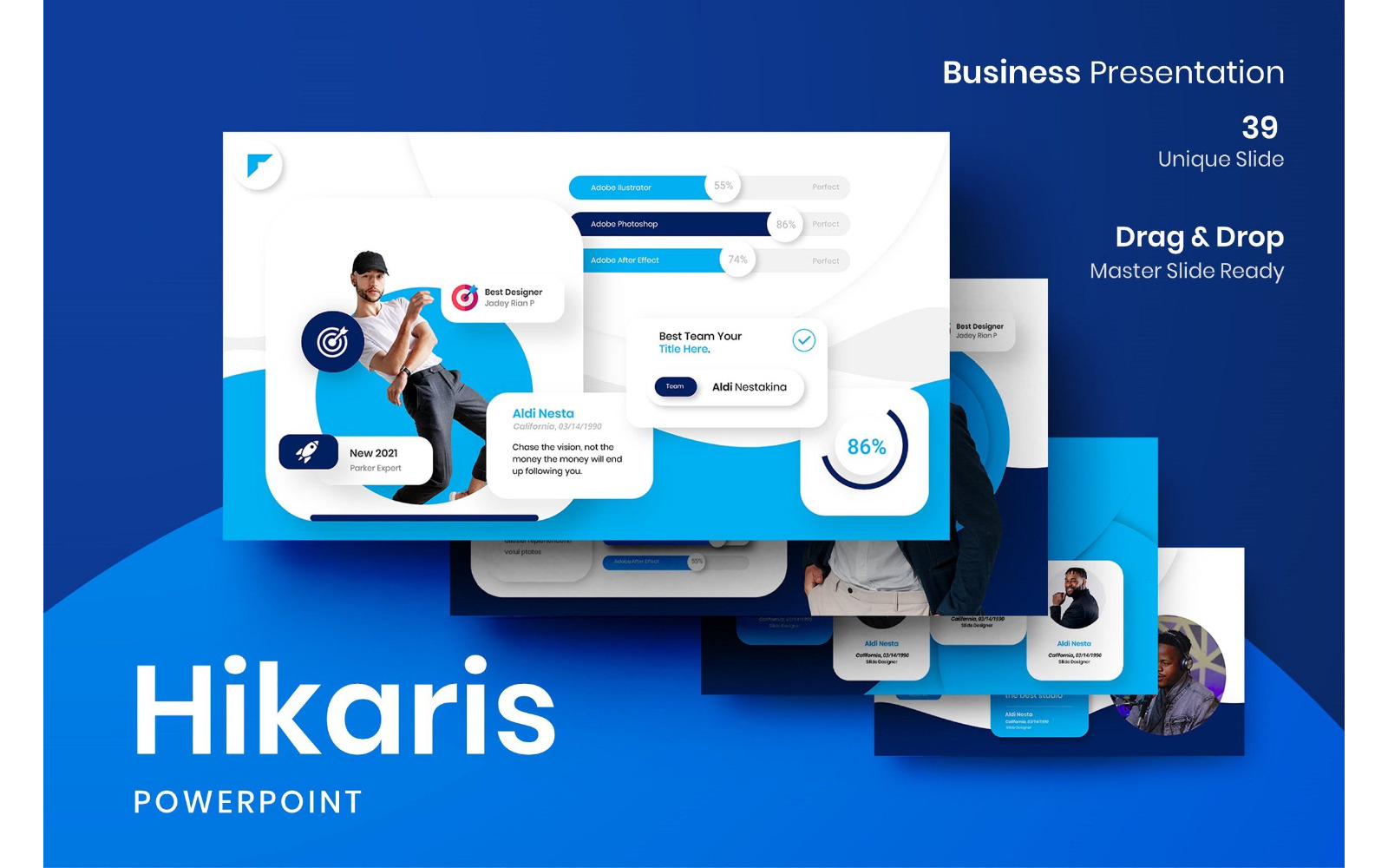 Шаблоны презентаций powerpoint бизнес проект Découvrez ce projet @Behance : "Start Up presentation Template" https://