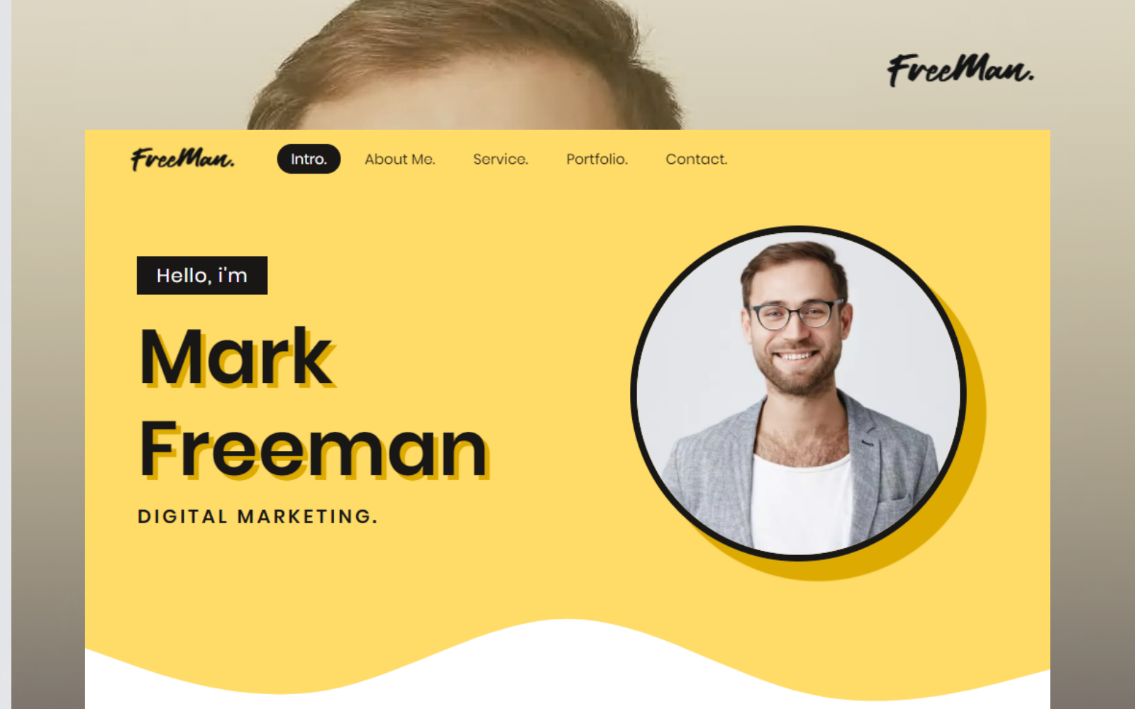 Freeman Template Freeman - Free Multipurpose Personal One Page Html Template