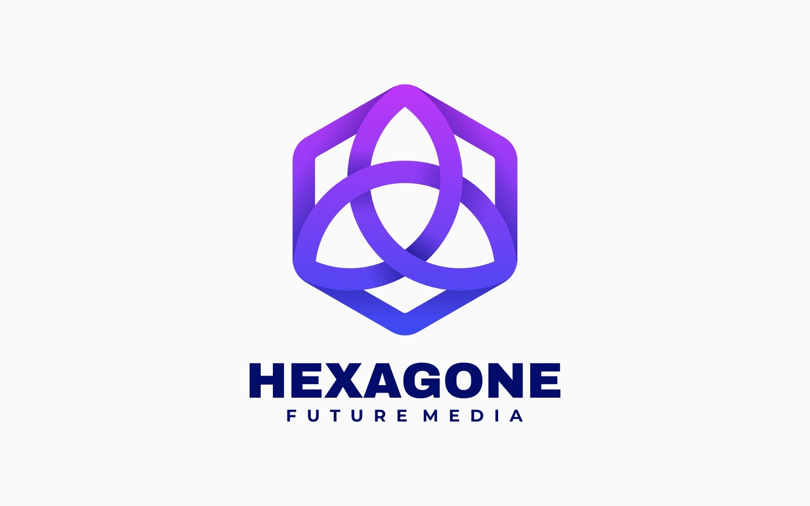 Hexagon Line Art Logo Style #224935 - TemplateMonster