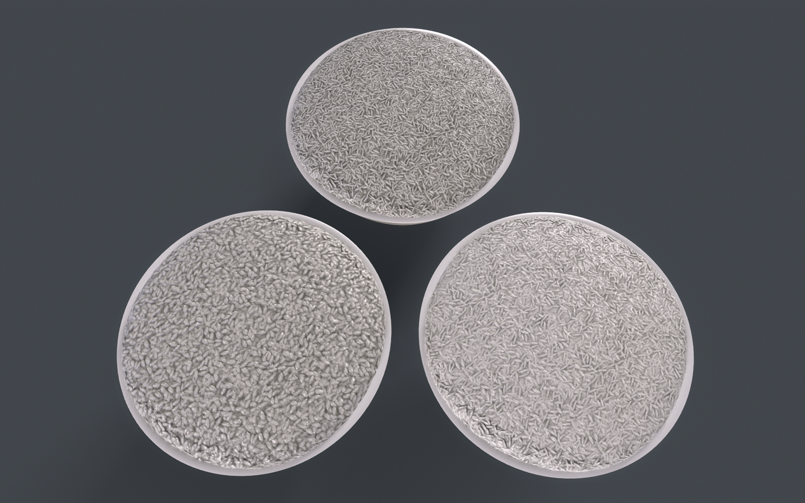 Rice bowl Game Ready 3D model 237472 TemplateMonster