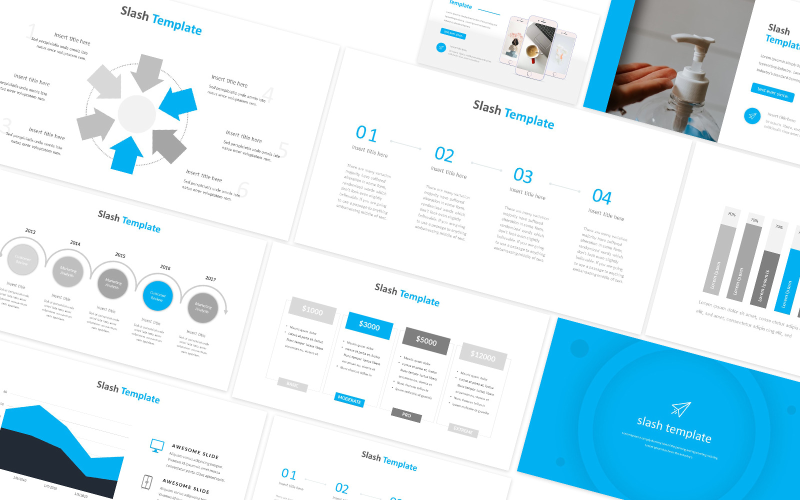 Slash Powerpoint Template #246944 - TemplateMonster