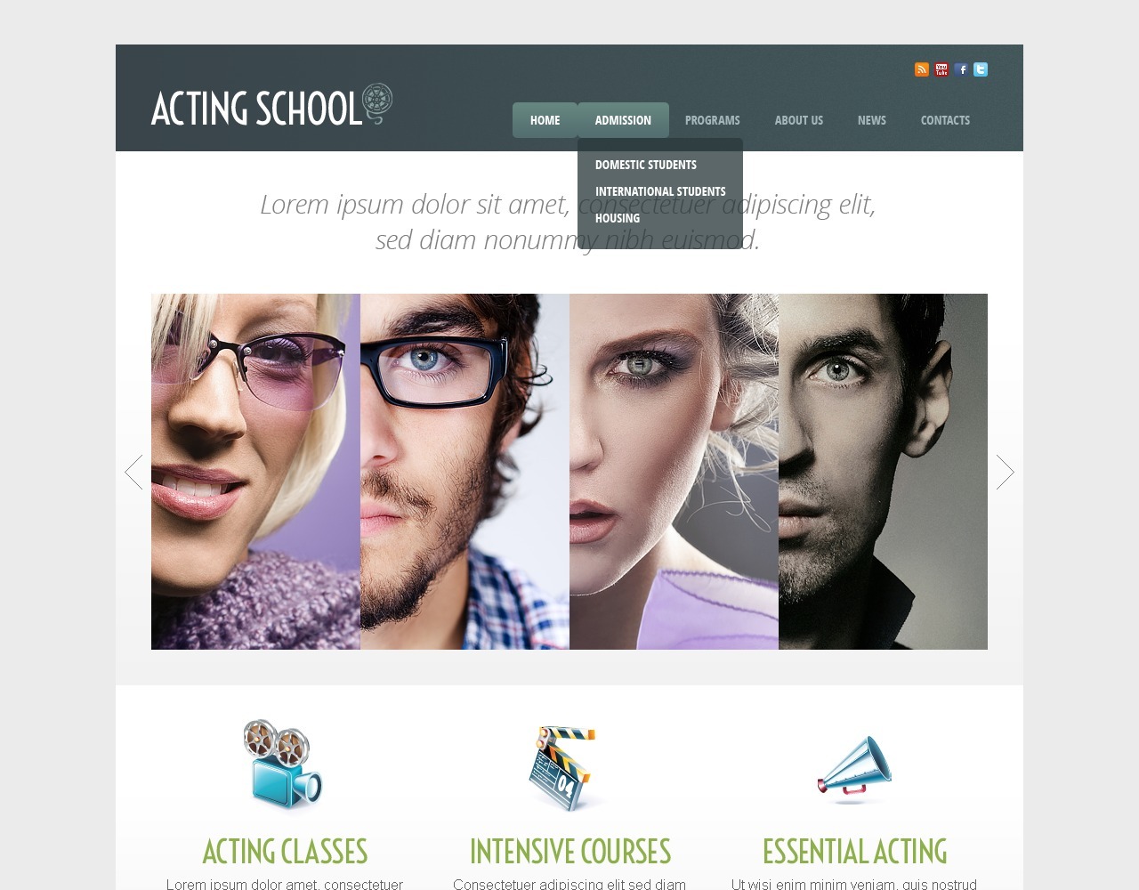 free-education-learning-website-template