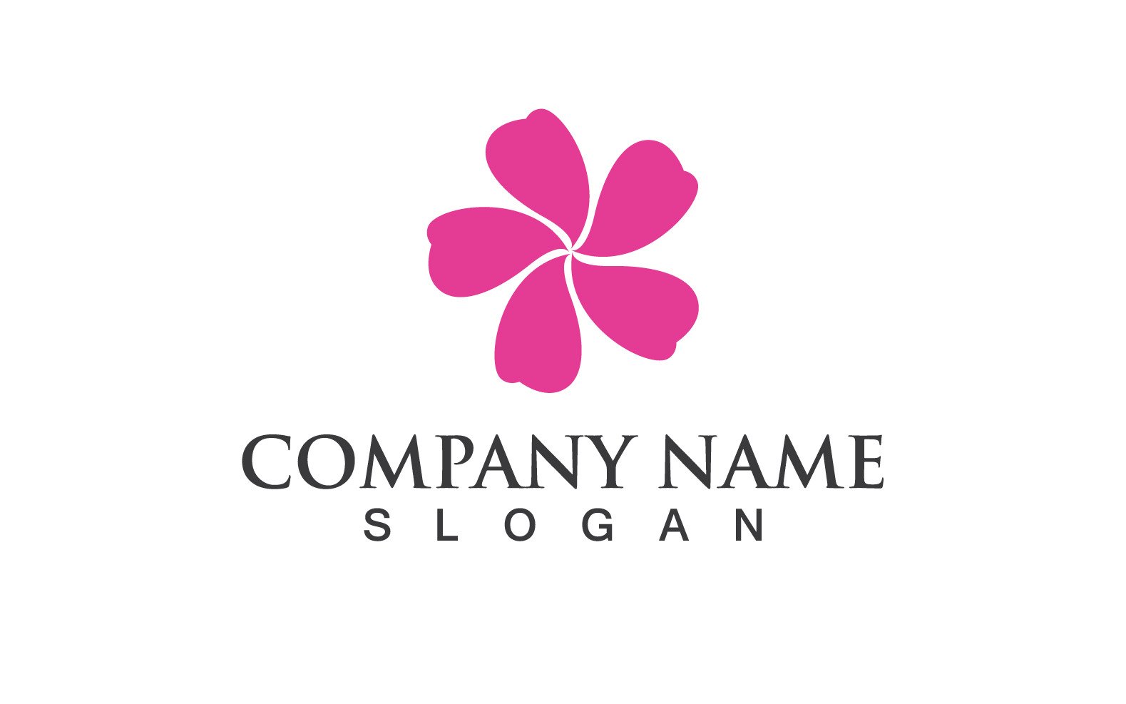 Flower Sign Simbol Logo Decoration Vector V3