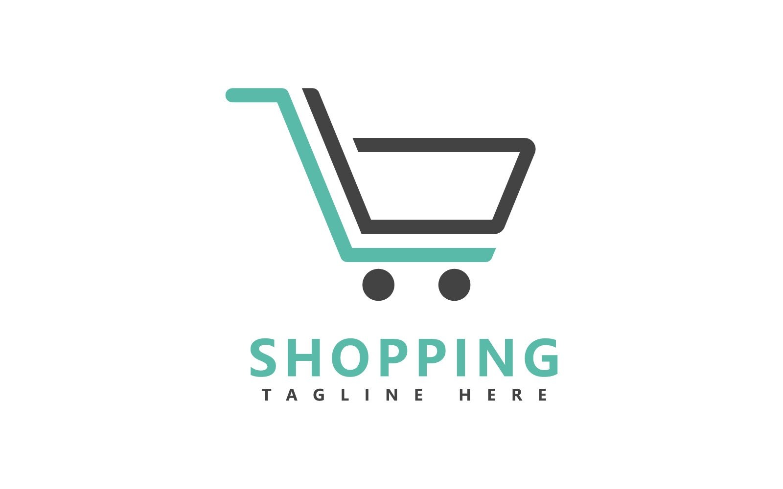 Shopping Vector Logo Design Template V7 - TemplateMonster