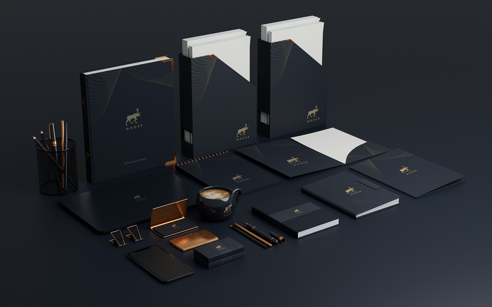 Stationery Mockups Template 269087 TemplateMonster