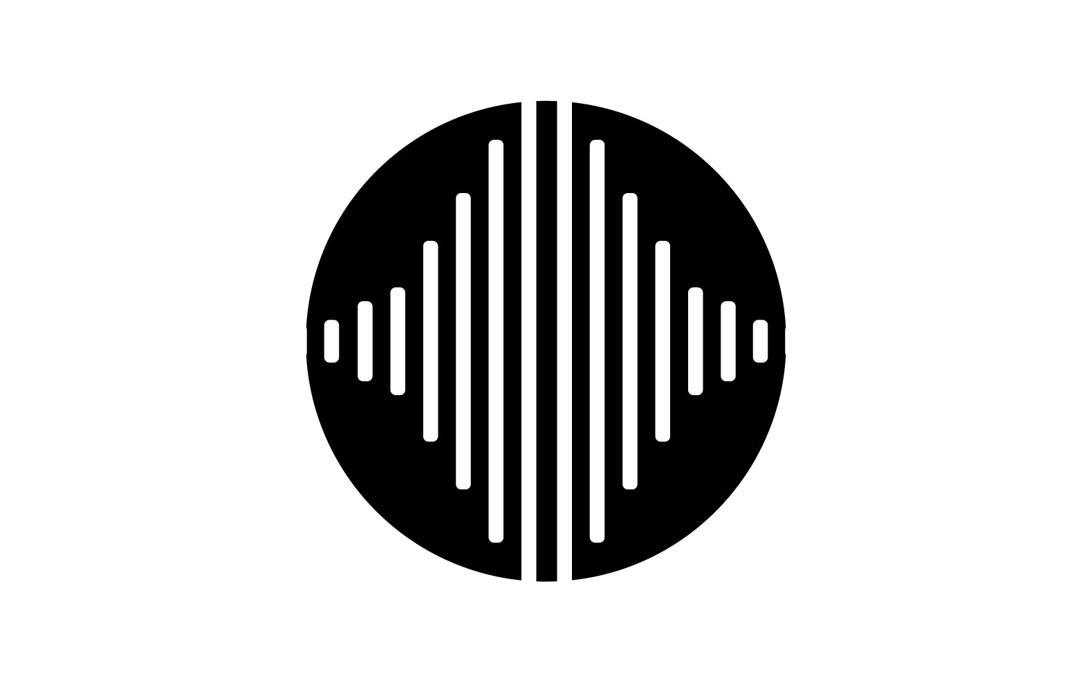 Music Vector Logo Icon Equalizer Template Design Logo V26