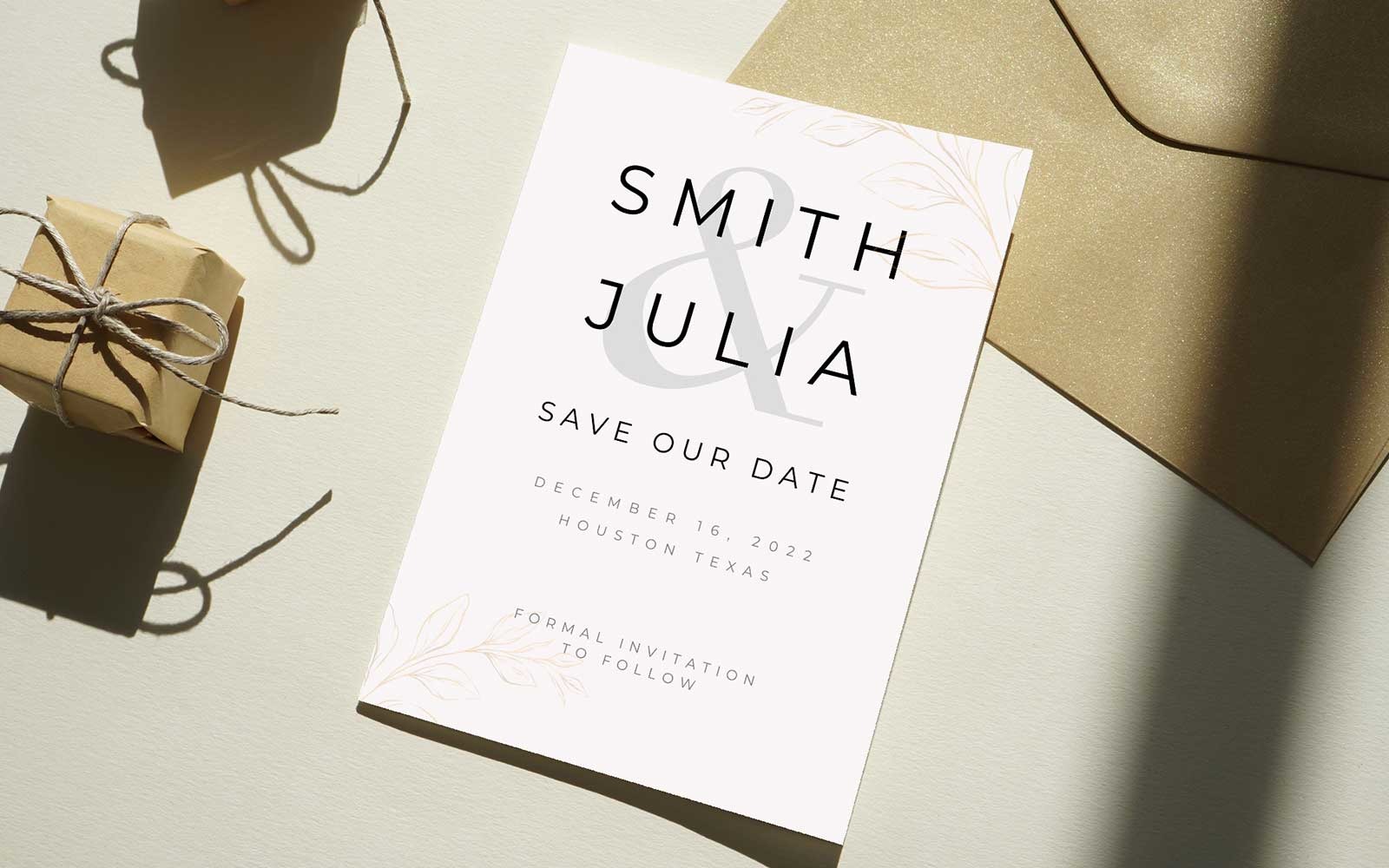 Save The Date Canva Template #277616 TemplateMonster