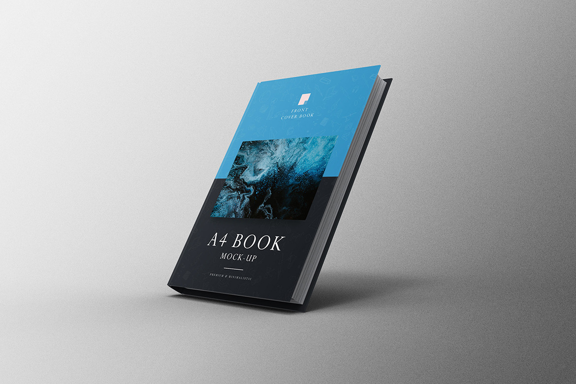 A4 Book Mockup PSD Template Vol 12 #299553 - TemplateMonster