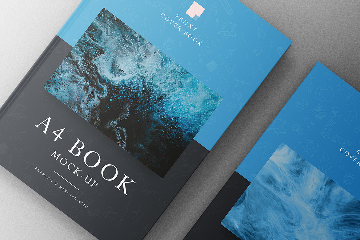 A4 Book Mockup PSD Template Vol 18 #299543 - TemplateMonster