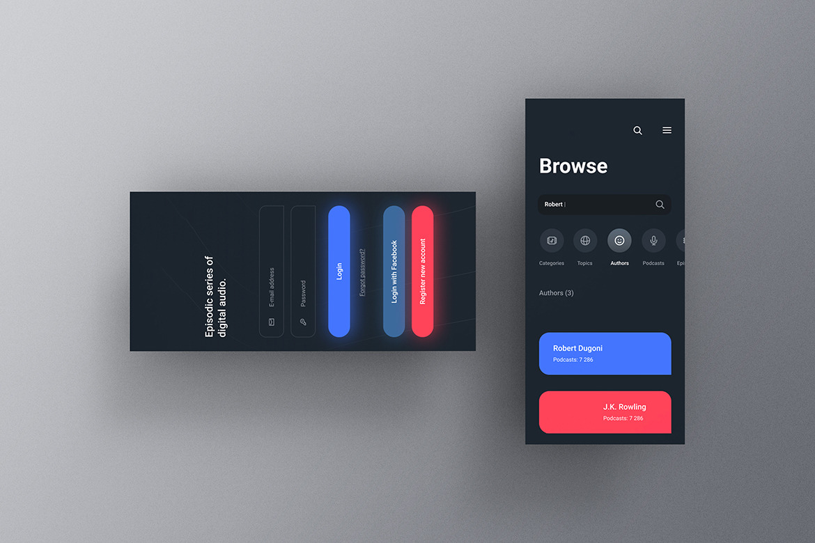 Application Mockup PSD Template Vol 18 - TemplateMonster