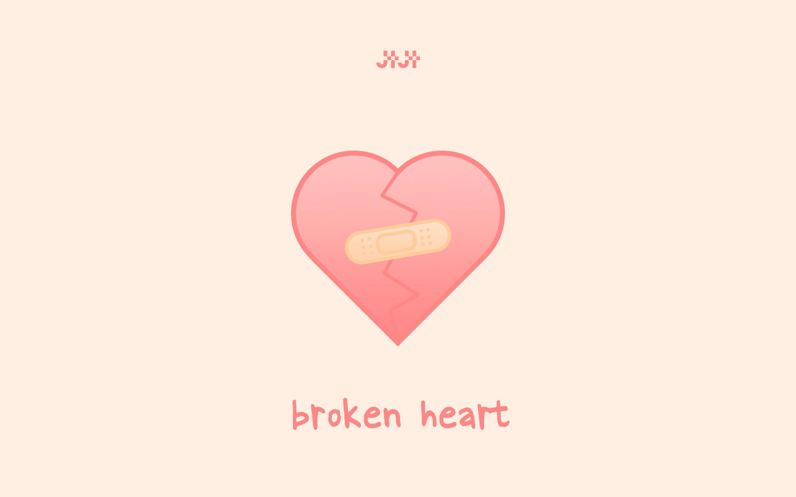 Broken <b>Heart</b> Lovesick Logo.