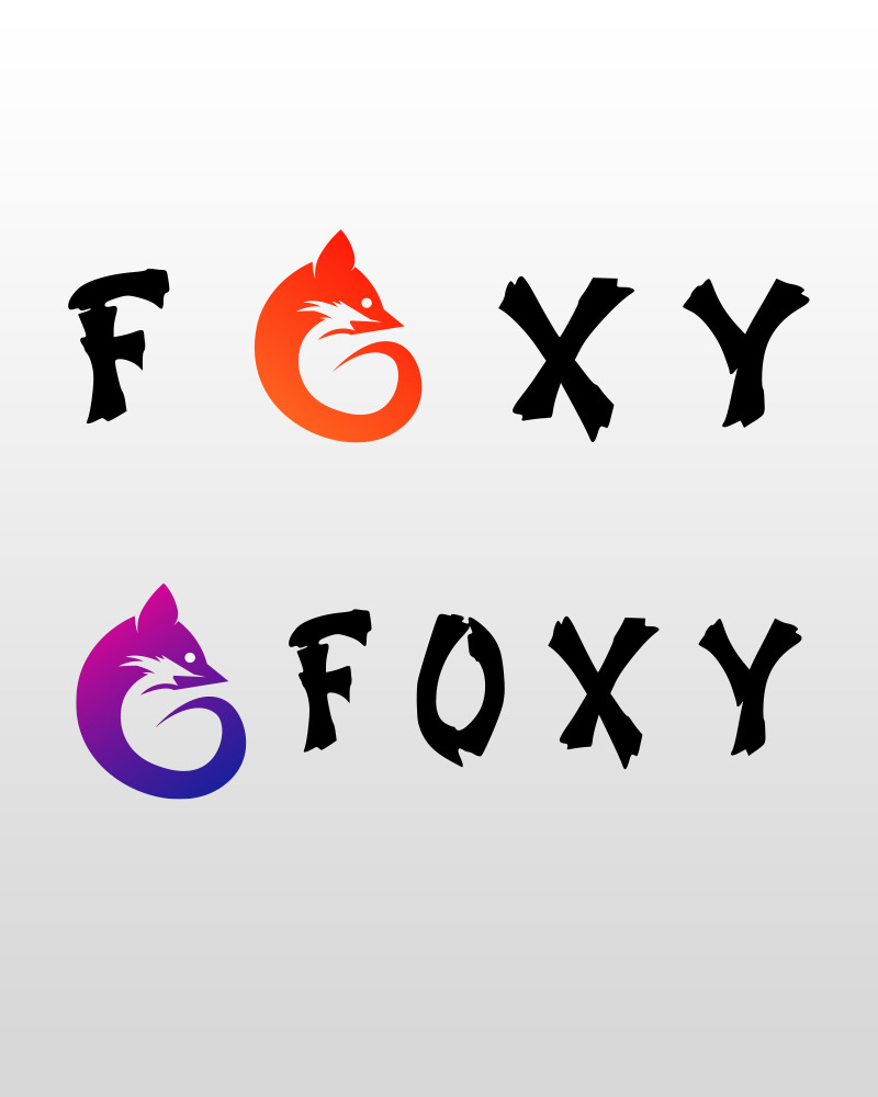 Professional Foxy Logo Template 339584 Templatemonster