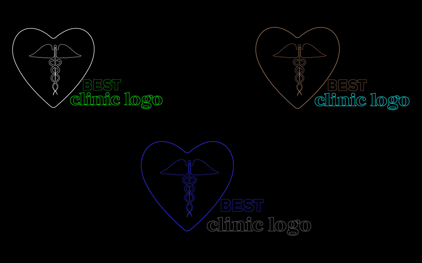 Madical and health related logo design - TemplateMonster