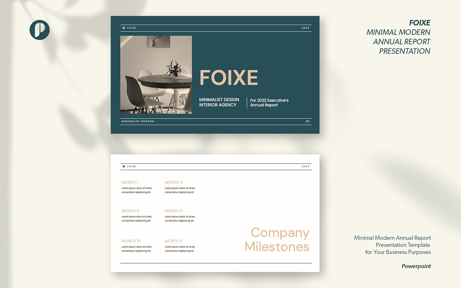 Foixe - présentation du rapport annuel minimal modern