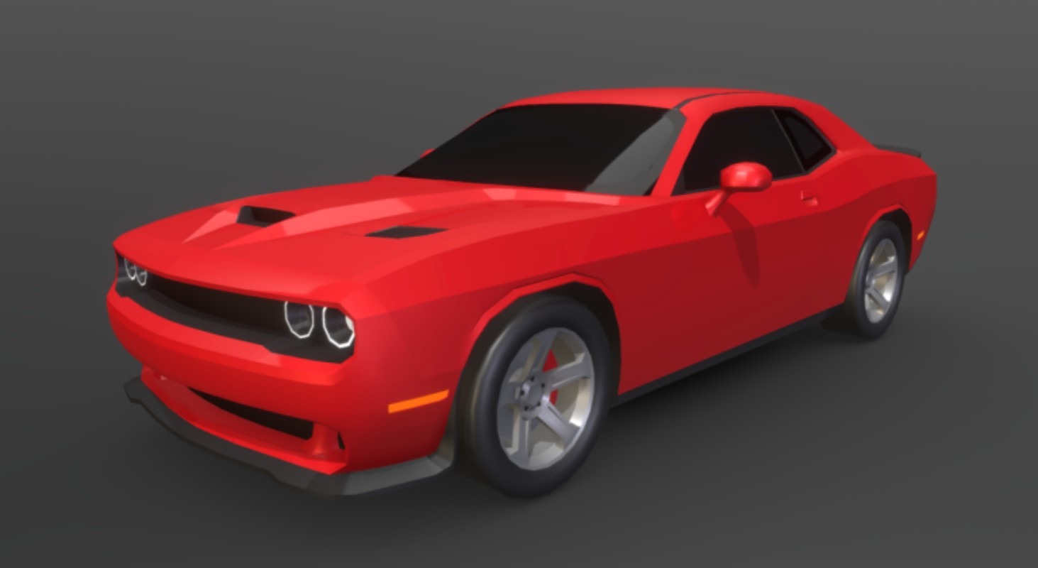 Dodge Challenger 2015 3D Model #348093 - TemplateMonster