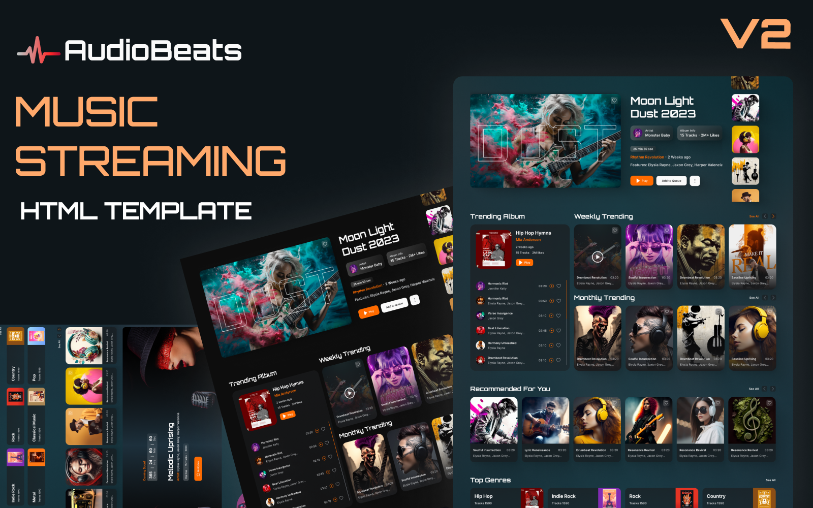 Unleash Musical Brilliance with audioBeats: Professional HTML Music ...