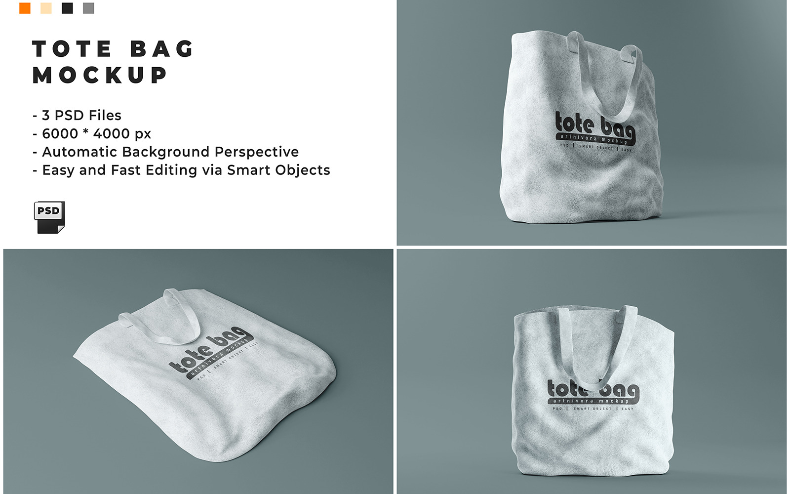 Tote Bag Mockup Template 1