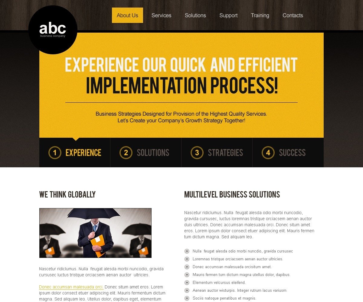 Professional Services Website Template