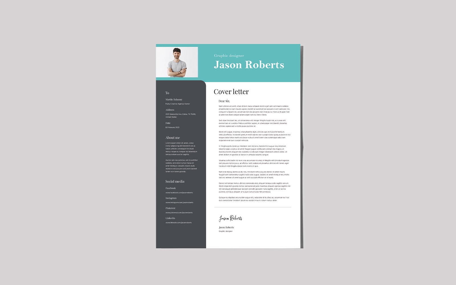 Sharp Spark Resume Template #376024 - TemplateMonster